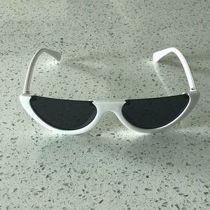 Half Frame Rimless Sunglasses